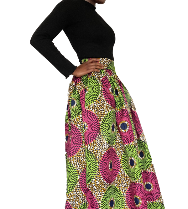 Gathered Maxi Skirt