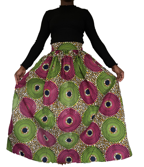 Gathered Maxi Skirt - Image 2