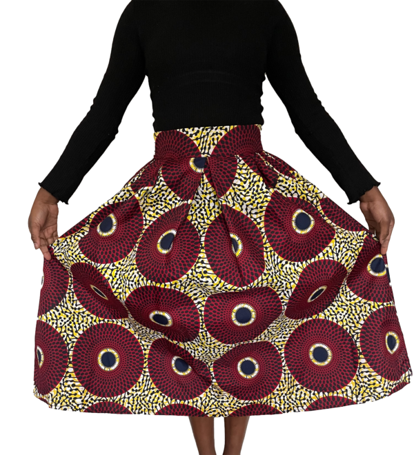 Target Pleated Midi Circle Skirt - Image 4